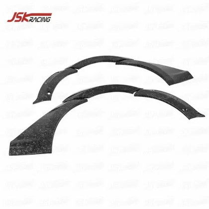 PT Style Forged Carbon Fiber Fender Flares Wheel Arches for 2020-2024 Aston Martin DBX