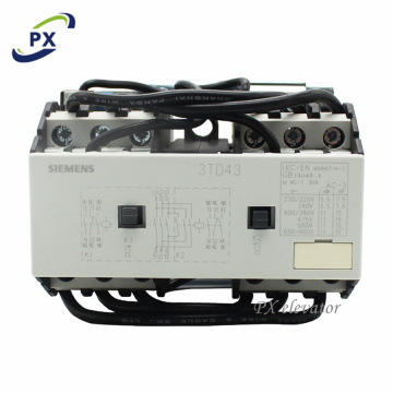 Electrical Mechanical Interlock Reversible AC Contactor 3TD43 02-0X - 24V to 380V Electric Switch for Lift Parts