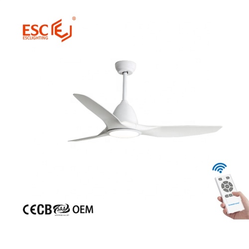 Contemporary Ceiling Fan Nordic Contemporary Decorative Finished ABS Ceiling Fan Factory