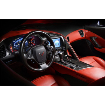  BKSS Style Dry Carbon Fiber Interior Accessories for Chevrolet Corvette C7