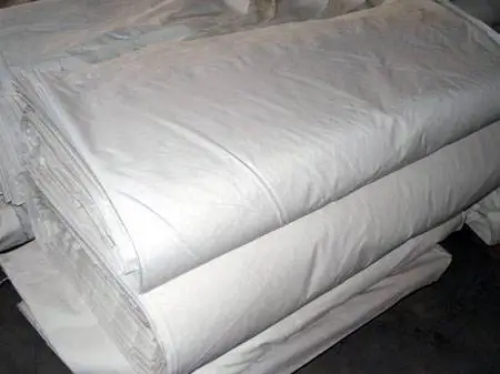 T/c white fabric  90/10 45x45 96x72 58/59"