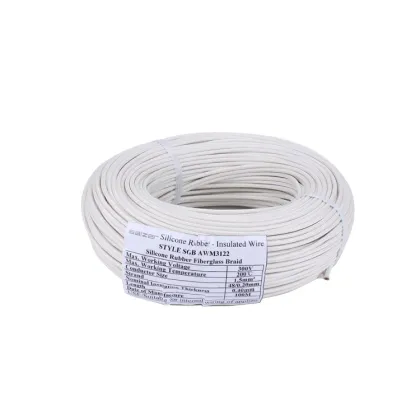 SALZER Brand AWM3122 and SGB High Temperature Silicone Rubber Fiberglass Wire