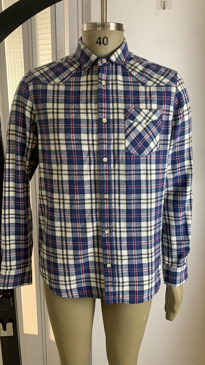 Men Cotton Long Sleeve Shirt