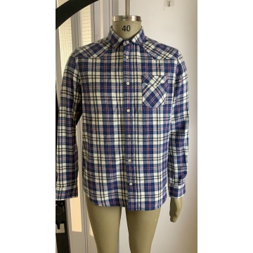 Men's Autumn/Winter Cotton Long Sleeve Shirt