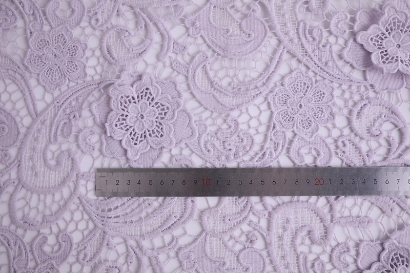 3D Chemical Lace Fabric