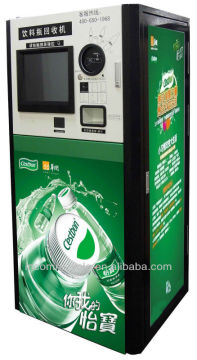 vending machine factories for recycling the used bottle,cans and paper