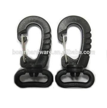 Fashion High Quality Metal Swivel Plastic Snap Hook Buckle