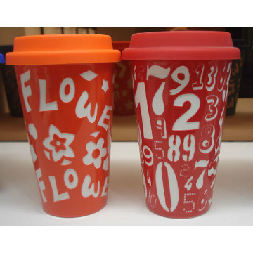 best design Ceramic Mugs with hollow out carving