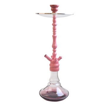 big size pink zinc shisha stem two hose portable cheap clay hookah bowl shisha hookah stem Z-9126