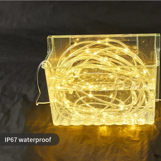 Outdoor High Waterproof Strip Light with Remote and Solar Power