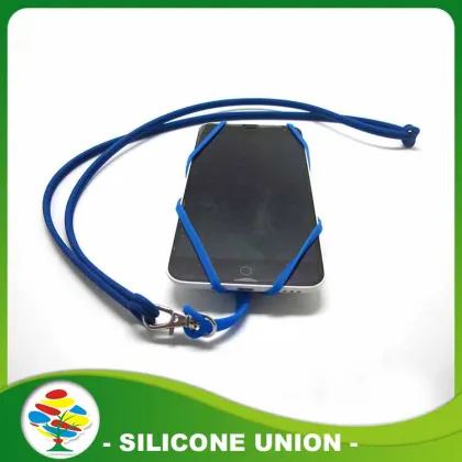 Promotional Silicone Smart Phone Case With Lanyard