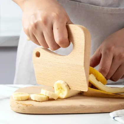 Happyumnut Wooden Knife - Mini Kids Knife for Fruit Salad and Toy Kitchen Play in Australia