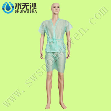 Disposable Nonwoven Sauna Gown/Hotel Gown