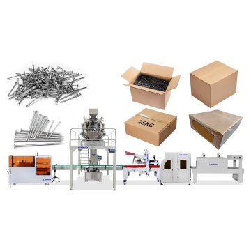 3000g Granules Screw Nail Weighing and Filling Production Line Machine
