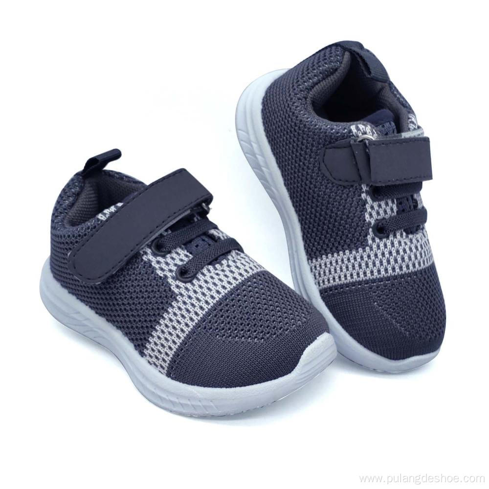 Wholesales toddler boy sport shoes baby flyknit sneaker