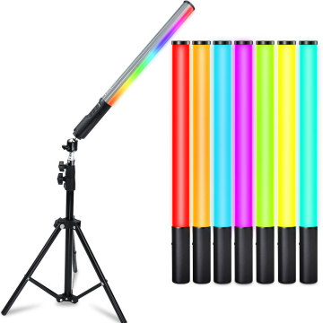 Handheld RGB LED Wand Light for Photography and Studio Use