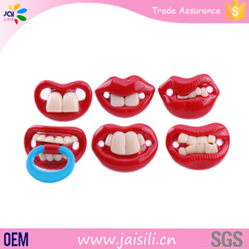 new 2016 funny silicone adult baby nipple pacifiers