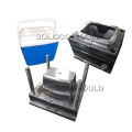 Plastic ice cooler box injection moulds