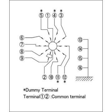 Large Torque Touch Type Thin Rotary Switch