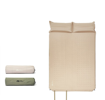 Mobi Garden Băng ngủ bơm hơi - Tự động đơn/đôi với gối, chống ẩm và di động