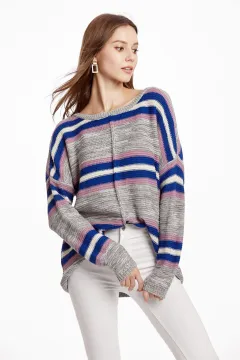 Fashion Ladies Brown Sweater Wholesale