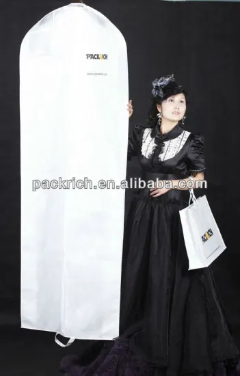 Hot Selling White Bridal Wedding Garment Bags