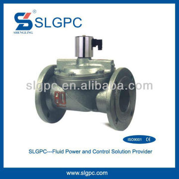 Low price iron pneumatic operated pilot solenoid valve SLG-DF-80F
