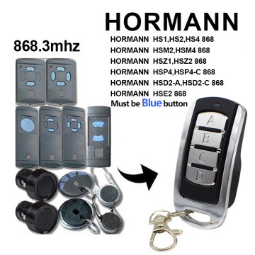 2020 Hormann HSM2 868,HSM4 868mhz replacement remote control HORMANN garage door remote control 868.3MHz gate control command