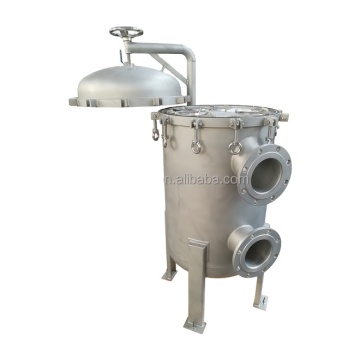 manufacture China hot sale stainless steel 304/316L multi bag filter housing for textile industry water treatment