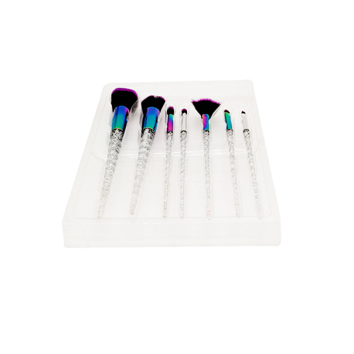 Custom Plastic Makeup Brush Blister Insert Packaging Tray