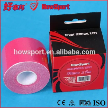 5cm*5m Kinesiology Tape Football Knee Wrist Ankle And Elbow Rehabilitation Therapy Supplies