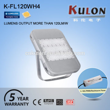 Waterproof module 120w smd PIR led flood light