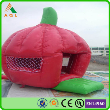 cheap red pumkin adult jumping castle latest inflatable toys