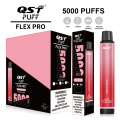 Qst puff flex pro5000puff vape usa e getta