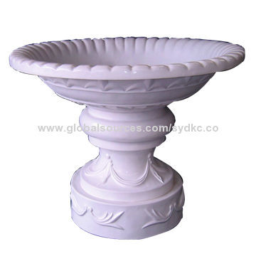 Marble flower pots, made of 100% natural marble, granite, sandstone, travertine and limestone