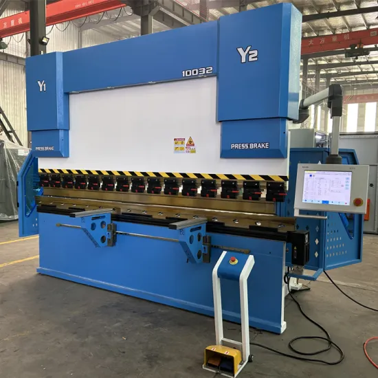 Wholesale 100T/3200mm CNC Press Brake Machine with TP10S E300P Controller for Steel Plate Bending