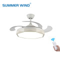 Energy saving dimmable indoor chandeliers ceiling fan
