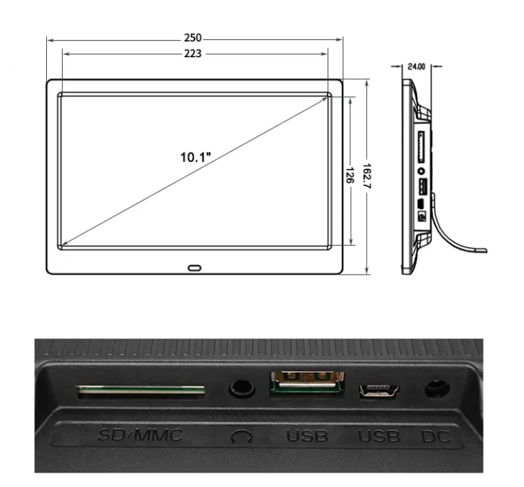 Indoor LCD Ads Monitor Digital Signage