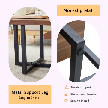 Unique Irregular Coffee Table with Modern MDF Design