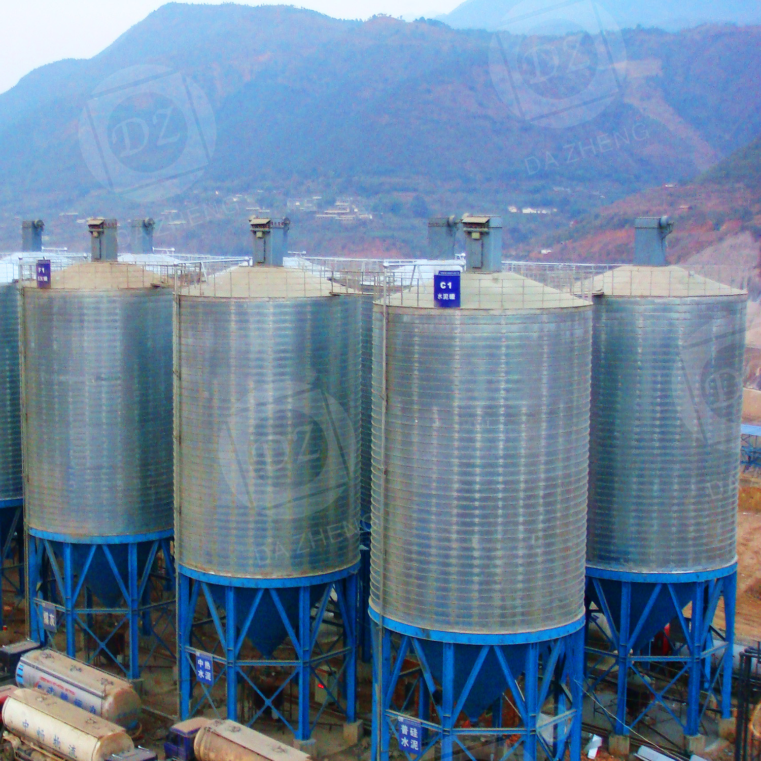 Gypsum board building materials warehouse