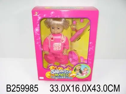 B/O MAGIC TOOTHBRUSH DOLL