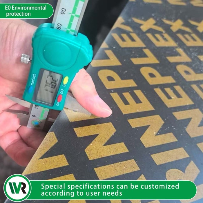 Papan Lapis Berhadapan Filem Premium dengan Kemasan Licin