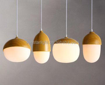 Wholesale Glass Egg Shaped Pendant Lamps for Dining Room Lighting