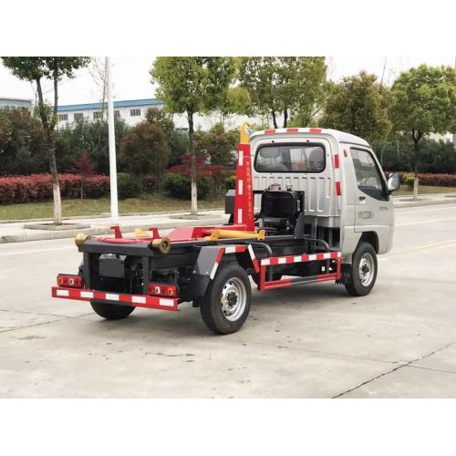 New manual arm small roll off garbage truck