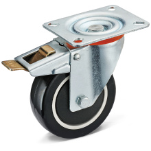 Twin Wheel Caster Stem industrial caster wheel