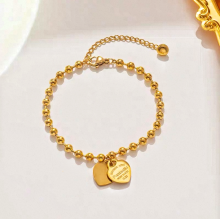 Stylish Titanium Heart String Bracelet