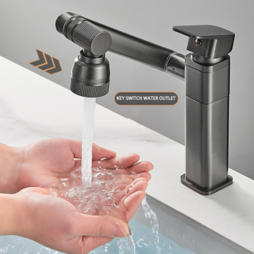 Universal Multi-Function Brass Basin Faucet for Toilet and Basin - Hot and Cold Water
