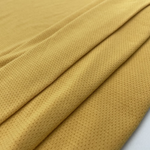 Rayon Blended Jacquard Eyelet Mesh Textile