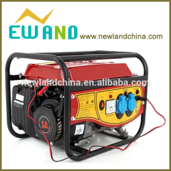 Newland design/4 stroke Portable Gasoline engine Generator/AC220V50HZ with 12V/1kw DC generator
