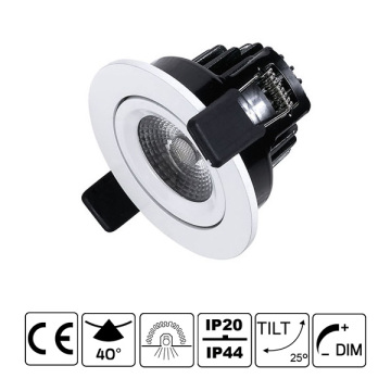 IP44 Downlights ห้องน้ำหรี่ลง